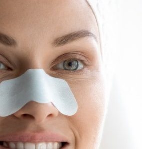 whiteheads on nose